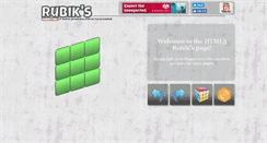Desktop Screenshot of html5rubik.com