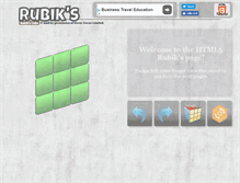 Tablet Screenshot of html5rubik.com